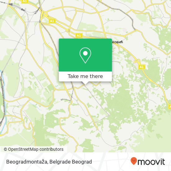 Beogradmontaža mapa