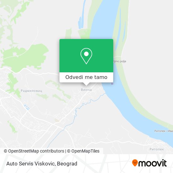 Auto Servis Viskovic mapa
