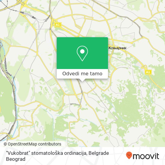 "Vukobrat" stomatološka ordinacija mapa