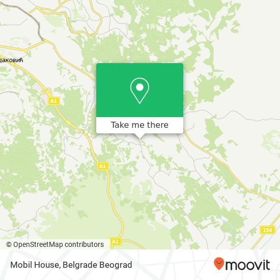 Mobil House mapa