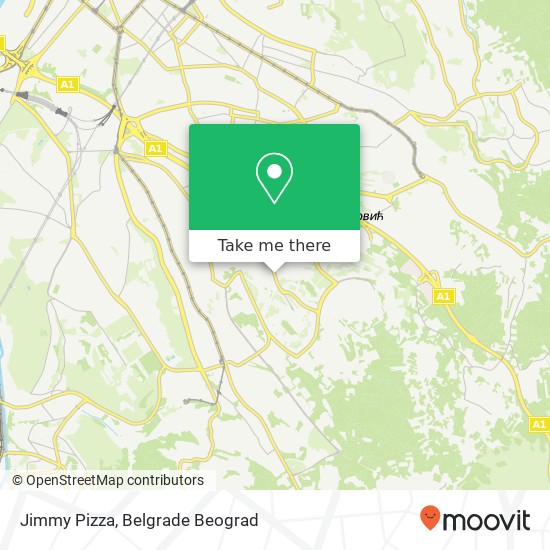 Jimmy Pizza mapa