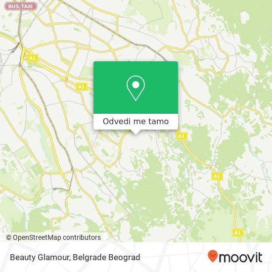 Beauty Glamour mapa