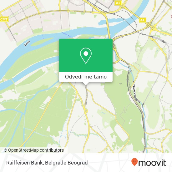 Raiffeisen Bank mapa