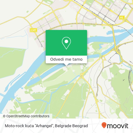 Moto-rock kuća "Arhangel" mapa