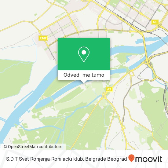 S.D.T Svet Ronjenja-Ronilacki klub mapa