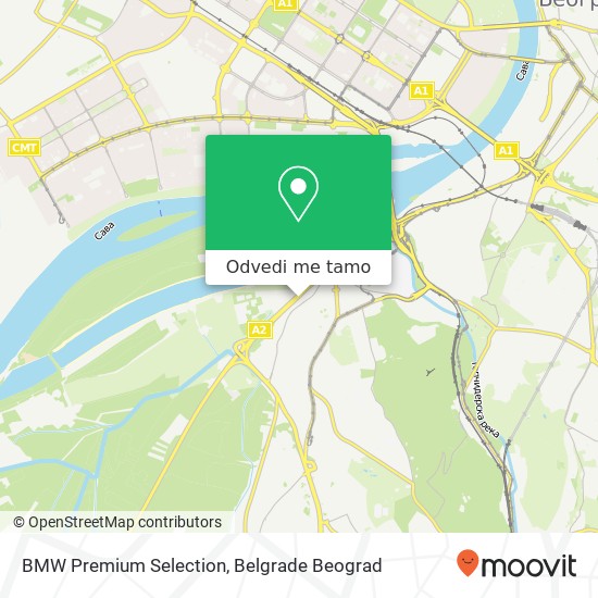 BMW Premium Selection mapa