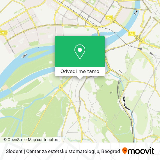 Slodent | Centar za estetsku stomatologiju mapa