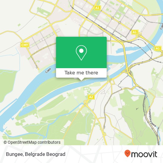 Bungee mapa