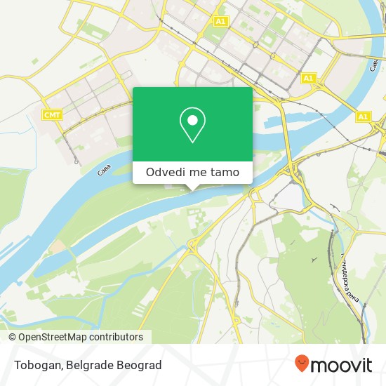 Tobogan mapa