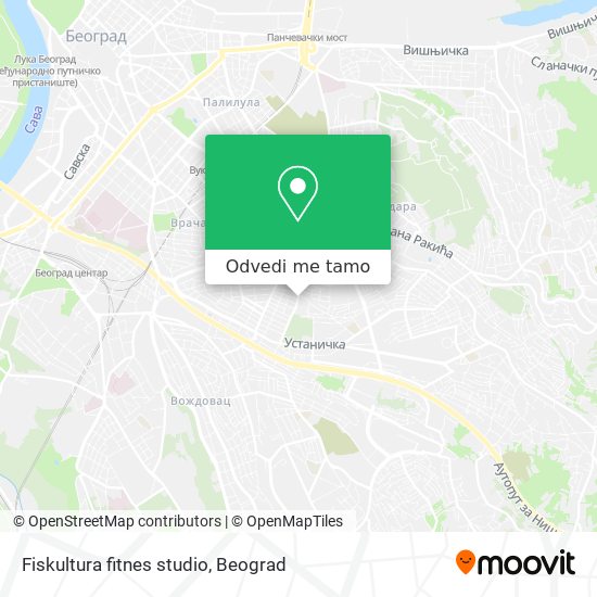 Fiskultura fitnes studio mapa