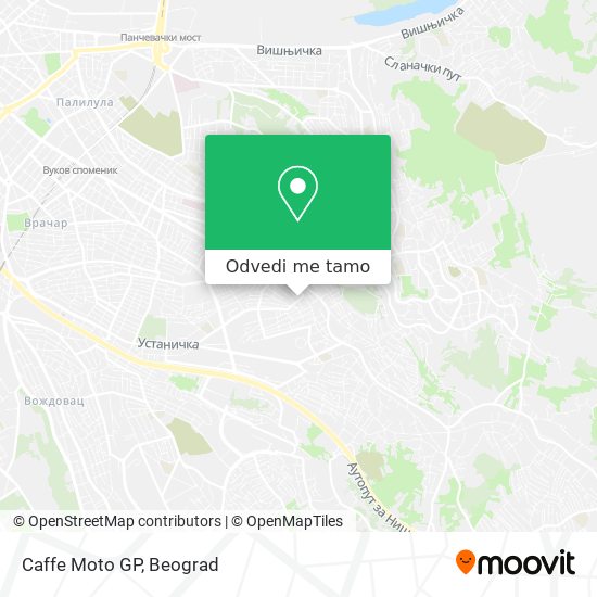 Caffe Moto GP mapa