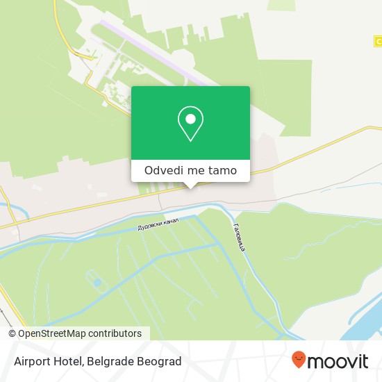 Airport Hotel mapa