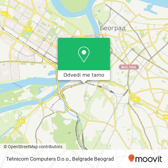 Tehnicom Computers D.o.o. mapa