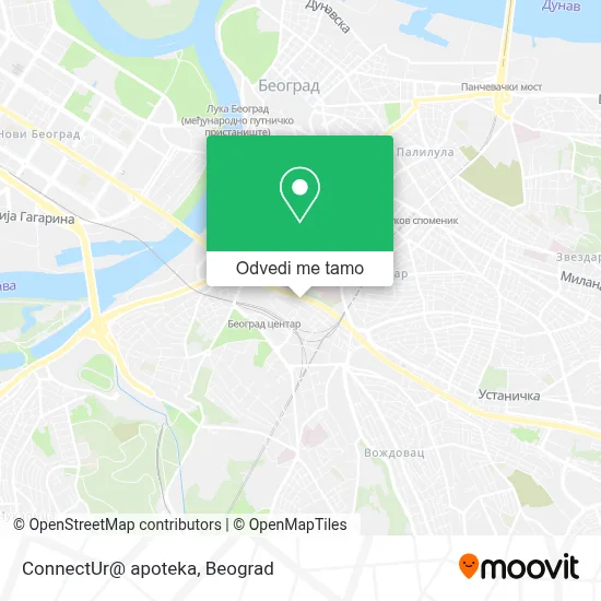 ConnectUr@ apoteka mapa
