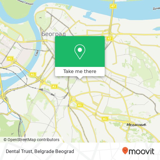 Dental Trust mapa