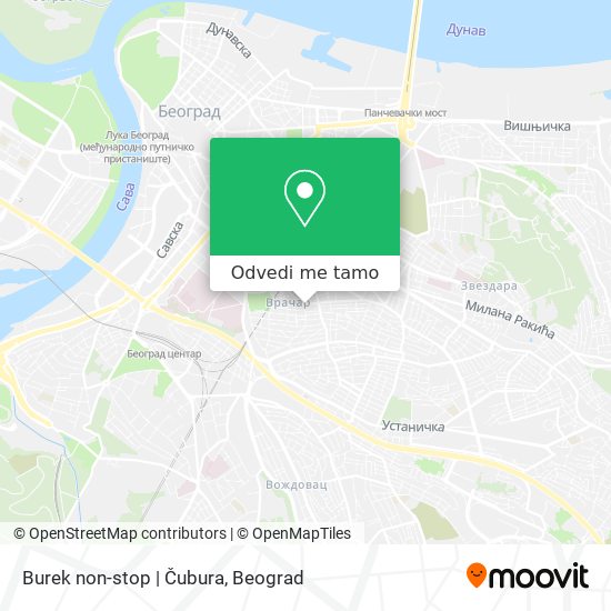 Burek non-stop | Čubura mapa