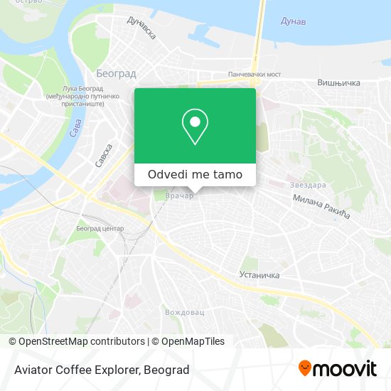 Aviator Coffee Explorer mapa