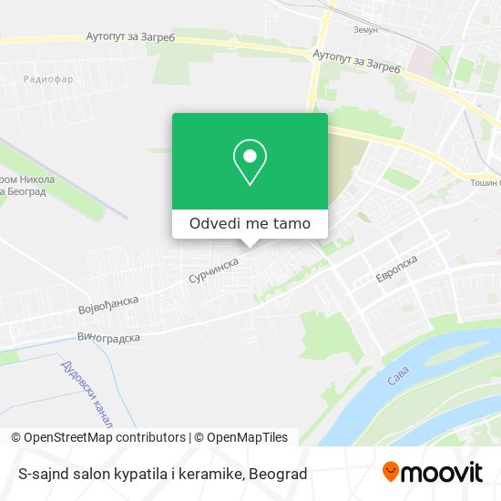 S-sajnd salon kypatila i keramike mapa