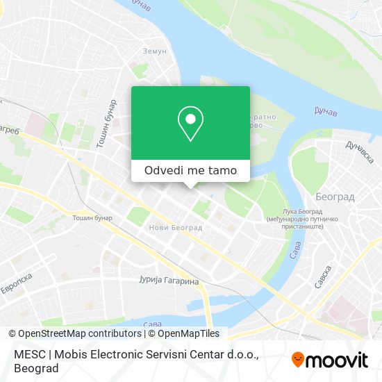 MESC | Mobis Electronic Servisni Centar d.o.o. mapa