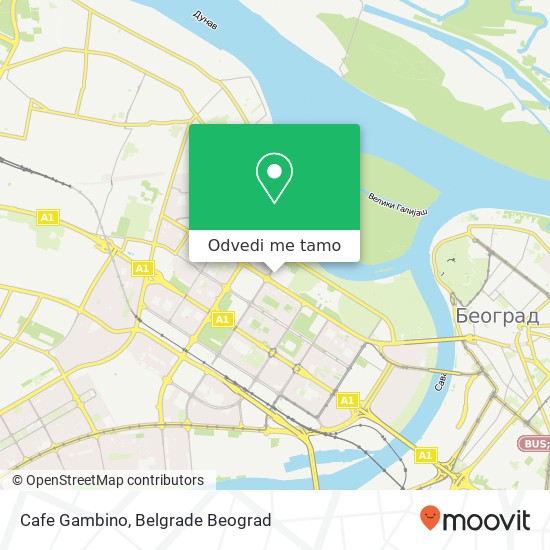 Cafe Gambino mapa