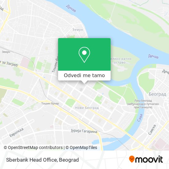 Sberbank Head Office mapa