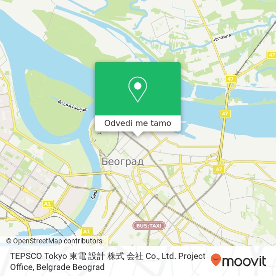 TEPSCO Tokyo 東電 設計 株式 会社 Co., Ltd.   Project Office mapa