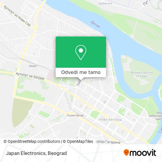 Japan Electronics mapa