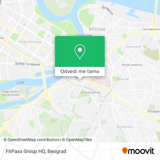 FitPass Group HQ mapa