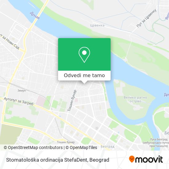 Stomatološka ordinacija StefaDent mapa