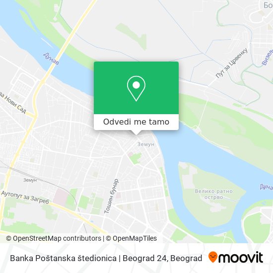 Banka Poštanska štedionica | Beograd 24 mapa