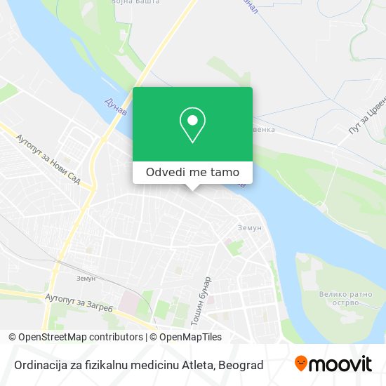 Ordinacija za fizikalnu medicinu Atleta mapa