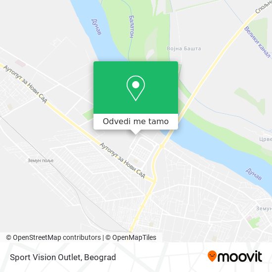 Sport Vision Outlet mapa