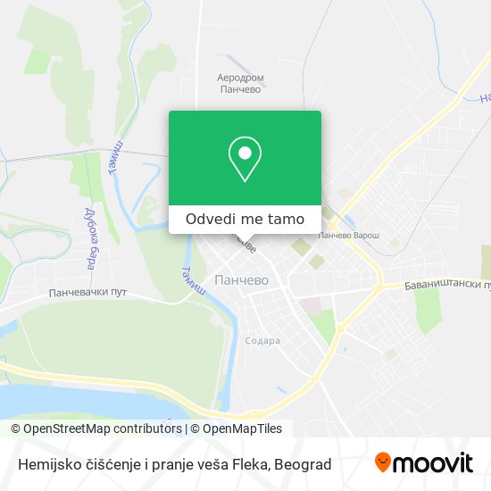 Hemijsko čišćenje i pranje veša Fleka mapa