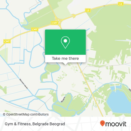 Gym & Fitness mapa