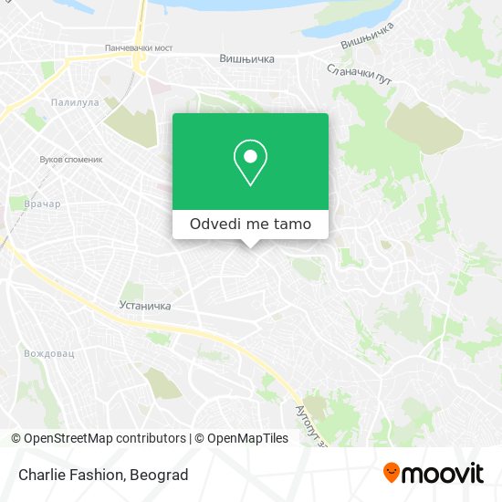 Charlie Fashion mapa