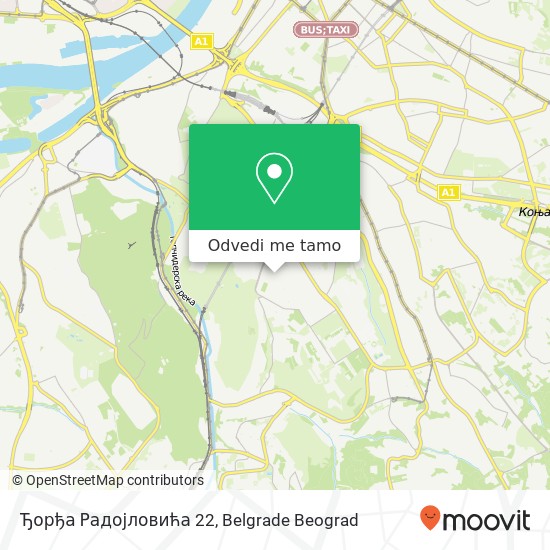 Ђорђа Радојловића 22 mapa
