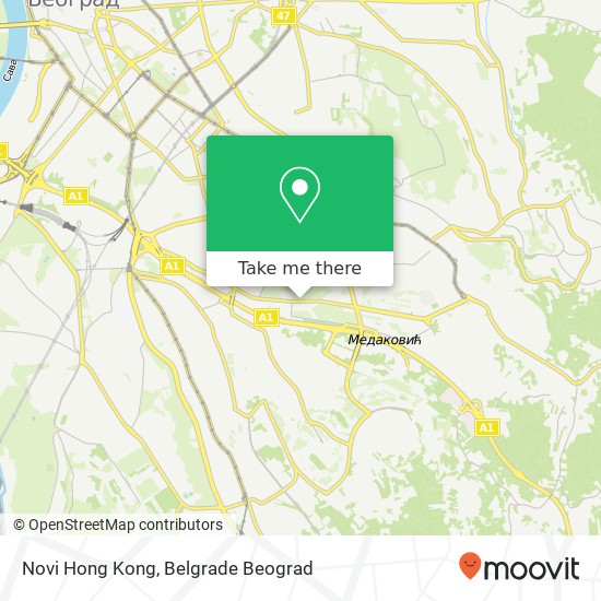 Novi Hong Kong mapa