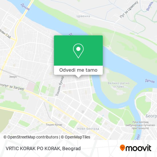 VRTIC KORAK PO KORAK mapa