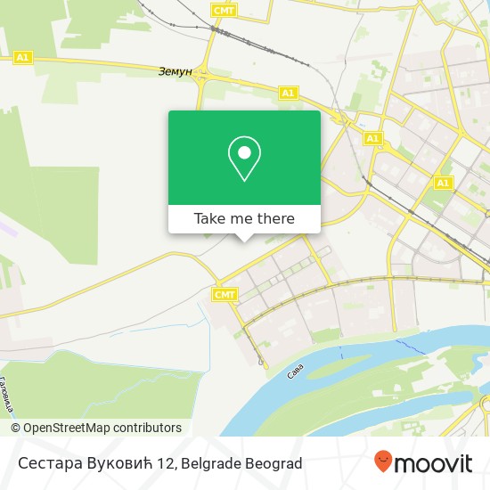 Сестара Вуковић 12 mapa