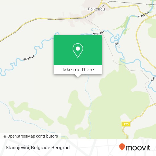 Stanojevici mapa