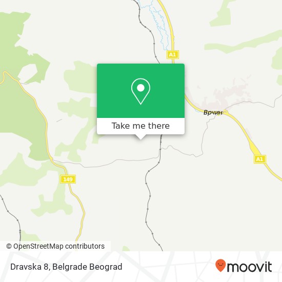 Dravska 8 mapa