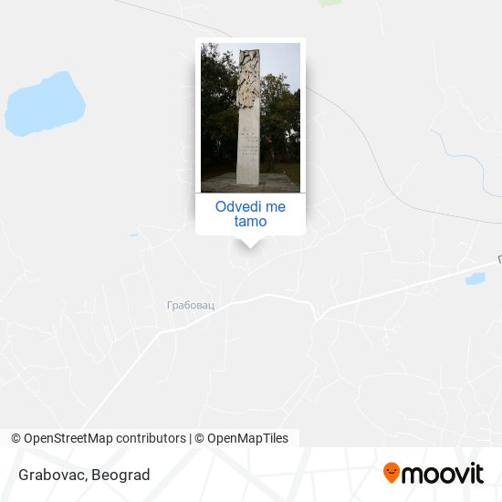 Grabovac mapa