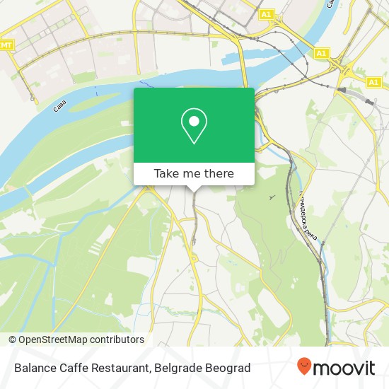 Balance Caffe Restaurant mapa