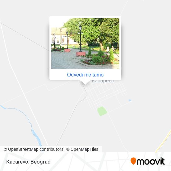 Kacarevo mapa