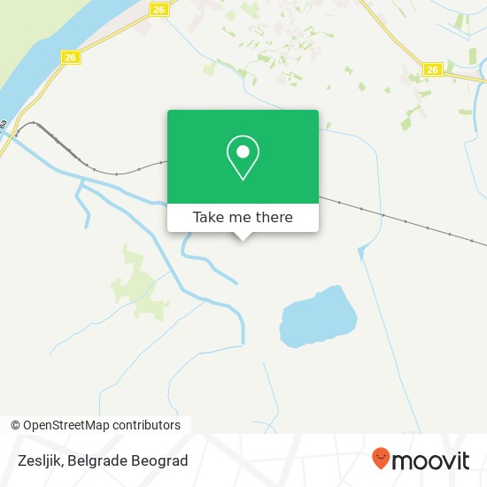 Zesljik mapa