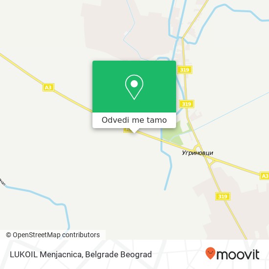 LUKOIL Menjacnica mapa