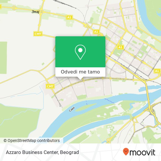 Azzaro Business Center mapa