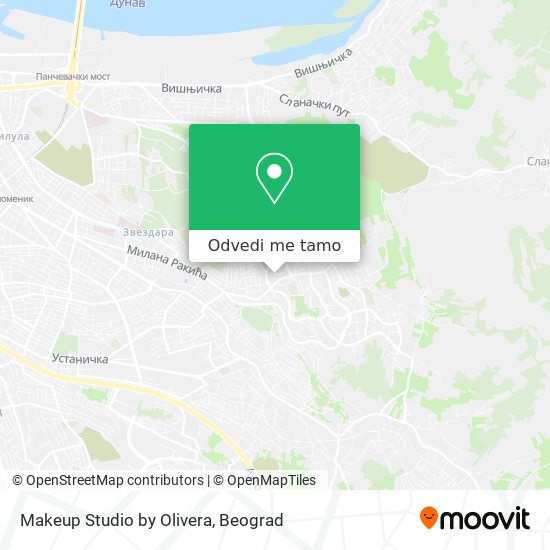 Makeup Studio by Olivera mapa