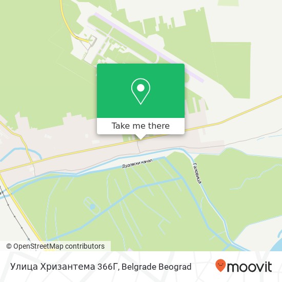 Улица Хризантема 366Г mapa