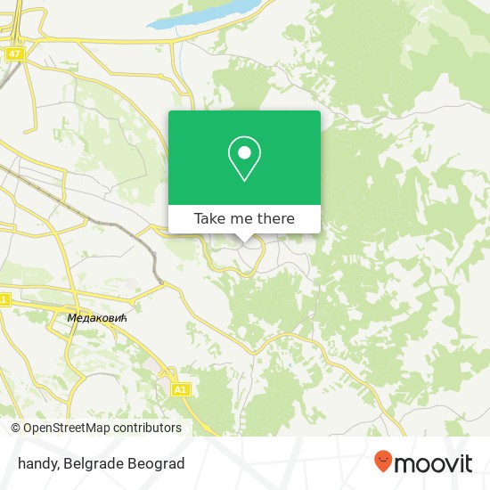 handy mapa